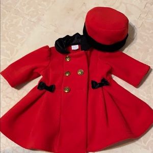 Petticoat with matching onesie and hat